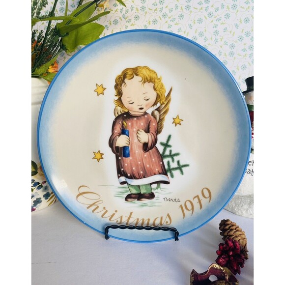 Hummel Plate 1979 “Starlight Angel” Limited Edition Berta Hummel, Mint - Picture 9 of 9
